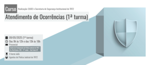 Notícia: Curso: Atendimento de Ocorrências (1ª turma)