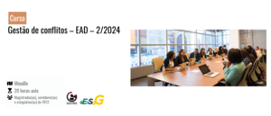 Notícia: Gestão de conflitos – EAD – 2/2024