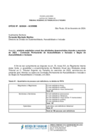 Relatório estatístico anual das atividades desenvolvidas - exercício de 2023, no formato PDF, com tamanho de 320 KB.