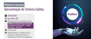 Notícia: Webinário Nacional de Apresentação do Sistema Galileu