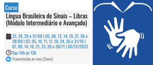Notícia: Curso: Língua Brasileira de Sinais – Libras (Módulo Intermediário e Avançado)