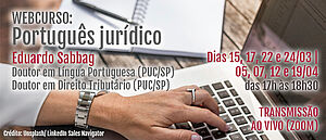 Notícia: Webcurso: Português Jurídico