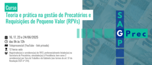 Notícia: Curso: Teoria e prática na gestão de Precatórios e RPVs