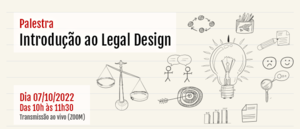 Notícia: Palestra: Introdução ao Legal Design