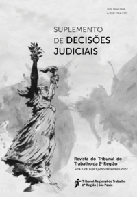 Capa do Suplemento de decisões judiciais