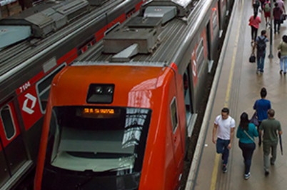 Imagem da notícia Trem da CPTM em estação