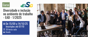 Notícia: Curso: Diversidade e inclusão no ambiente de trabalho - EAD - 1/2025