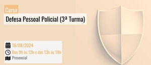 Notícia: Curso: Defesa Pessoal Policial (3ª Turma)