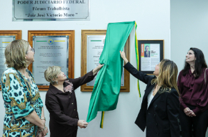 Imagem da Notícia Descerramento de placa de reinauguração do Fórum de Osasco-SP