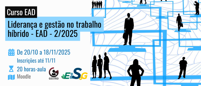 Notícia: Curso: Liderança e gestão no trabalho híbrido - EAD - 2/2025