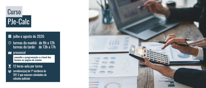 Notícia: Curso PJe-Calc
