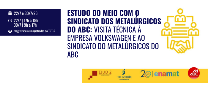 Notícia: Estudo do meio com Sindicato dos Metalúrgicos do ABC: Visita técnica à empresa Volkswagen e ao Sindicato dos Metalúrgicos do ABC